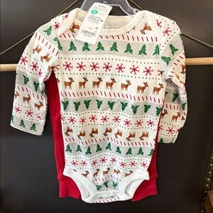 Carter's Christmas Bodysuit/Pants Set - 3-6 Months